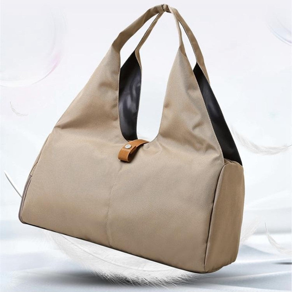 BED-647 Wet and Dry Separation Fitness Yoga Bag Oxford Cloth Travel Tote Bag