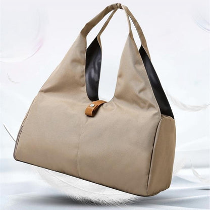 BED-647 Wet and Dry Separation Fitness Yoga Bag Oxford Cloth Travel Tote Bag
