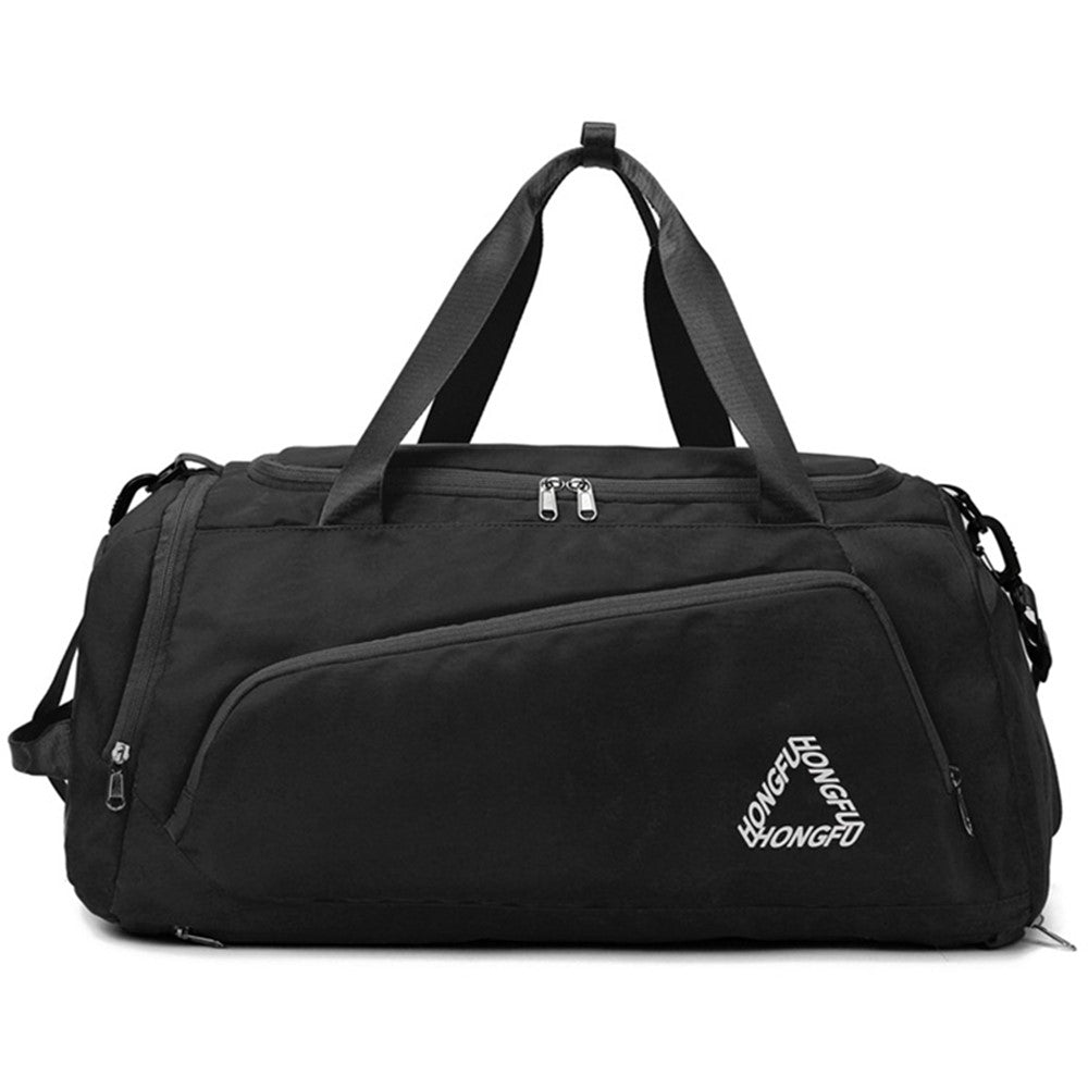 BED-958 Large Capacity Oxford Cloth Fitness Backpack Tote Crossbody Bag Travel Luggage Bag