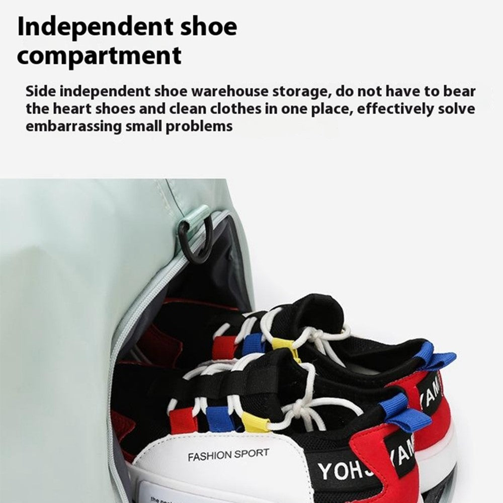 BED-318 Oxford Cloth Sports Handbag Wet and Dry Separation Pocket Gym Bag Duffle Bag, Size: L