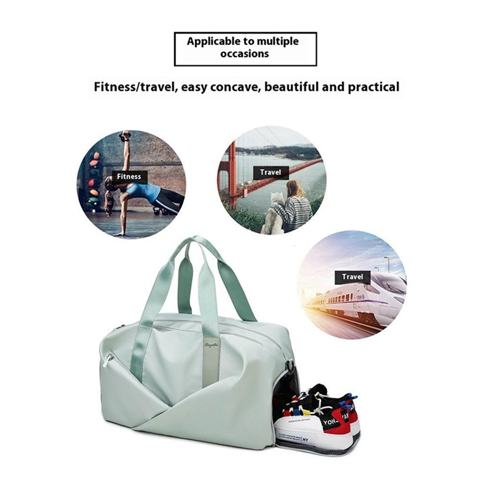 BED-318 Oxford Cloth Sports Handbag Wet and Dry Separation Pocket Gym Bag Duffle Bag, Size: L
