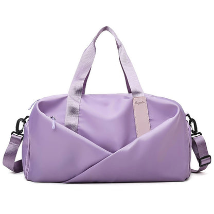 BED-318 Oxford Cloth Sports Handbag Wet and Dry Separation Pocket Gym Bag Duffle Bag, Size: L