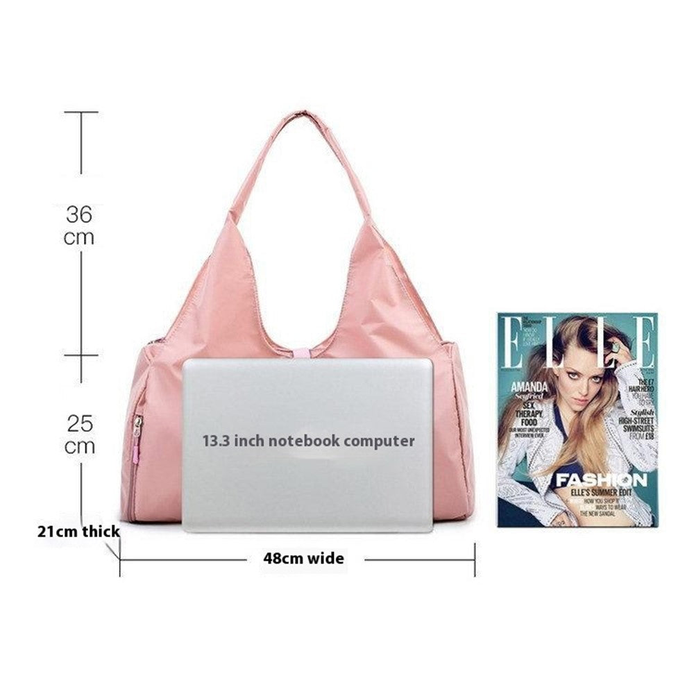 BED-9B07 Fitness Yoga Swimming Bag Oxford Cloth Casual Travel Tote Bag