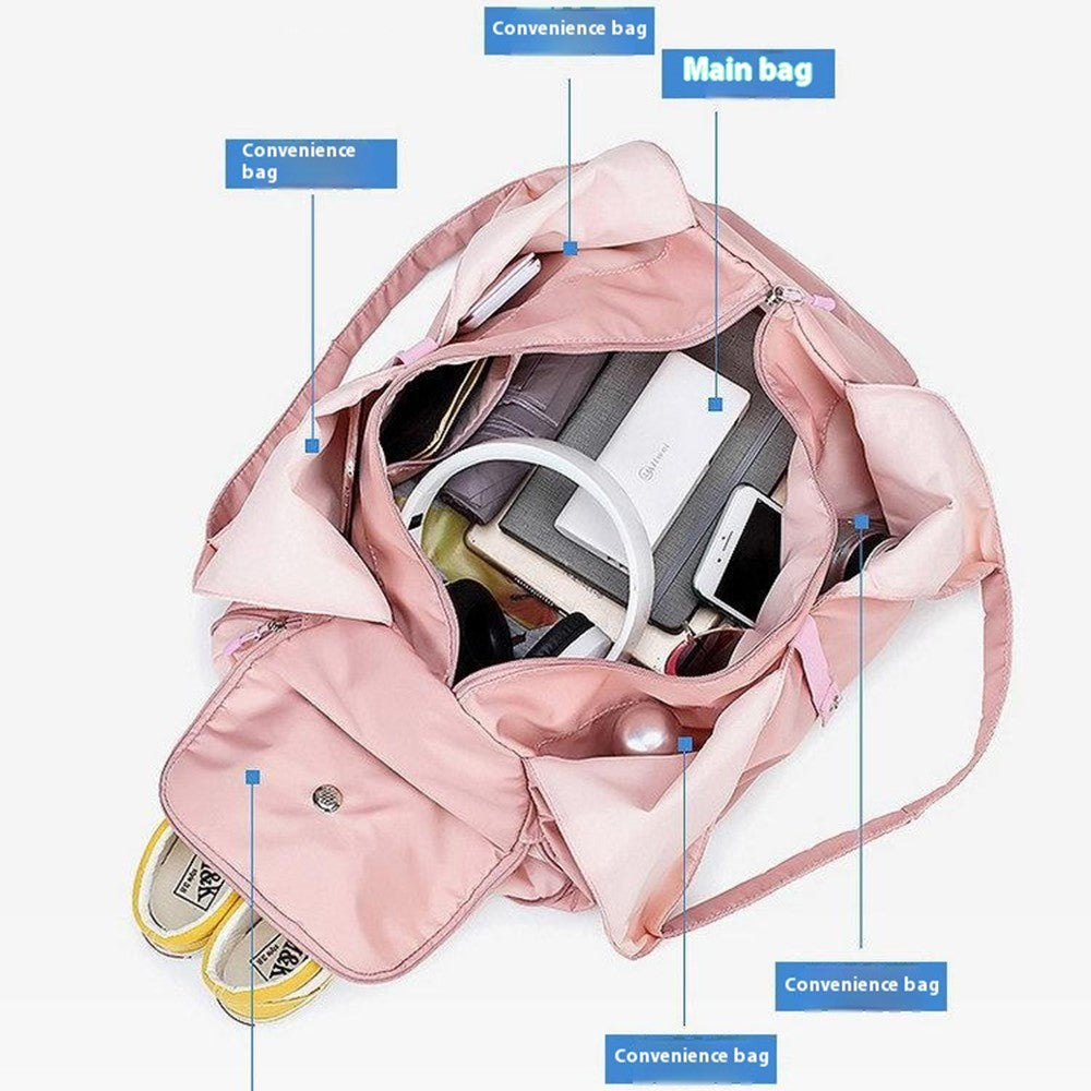 BED-9B07 Fitness Yoga Swimming Bag Oxford Cloth Casual Travel Tote Bag