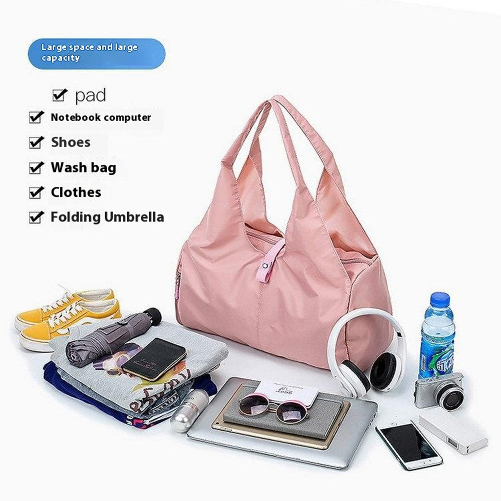 BED-9B07 Fitness Yoga Swimming Bag Oxford Cloth Casual Travel Tote Bag