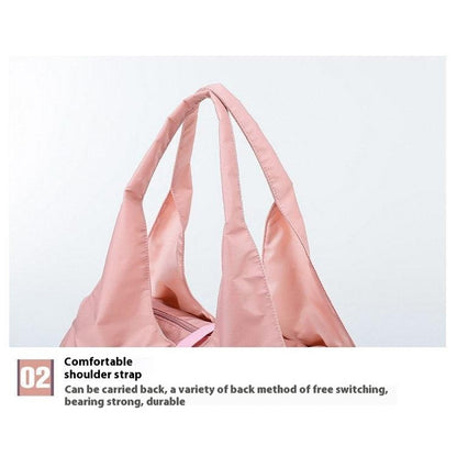 BED-9B07 Fitness Yoga Swimming Bag Oxford Cloth Casual Travel Tote Bag