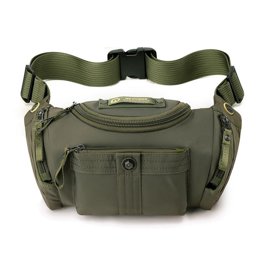 WEPOWER 7102 Outdoor Sports Multifunction Crossbody Shoulder Bag Waterproof Nylon Fanny Pack