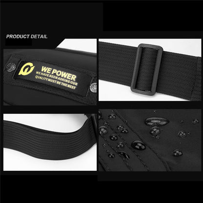 WEPOWER 7102 Outdoor Sports Multifunction Crossbody Shoulder Bag Waterproof Nylon Fanny Pack