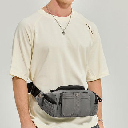 WEPOWER 7102 Outdoor Sports Multifunction Crossbody Shoulder Bag Waterproof Nylon Fanny Pack