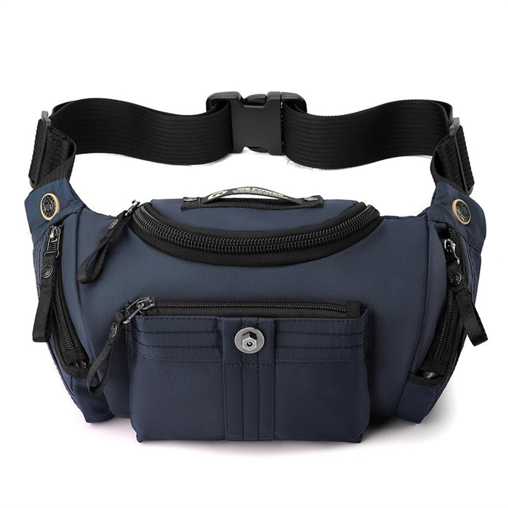 WEPOWER 7102 Outdoor Sports Multifunction Crossbody Shoulder Bag Waterproof Nylon Fanny Pack