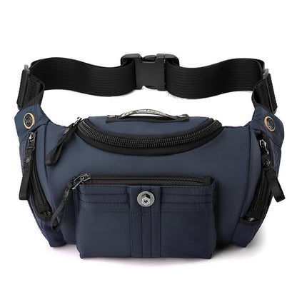 WEPOWER 7102 Outdoor Sports Multifunction Crossbody Shoulder Bag Waterproof Nylon Fanny Pack