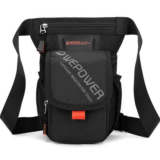 WEPOWER 2305 Outdoor Sports Men Waist Pack Crossbody Bag Nylon Cycling Leg Bag
