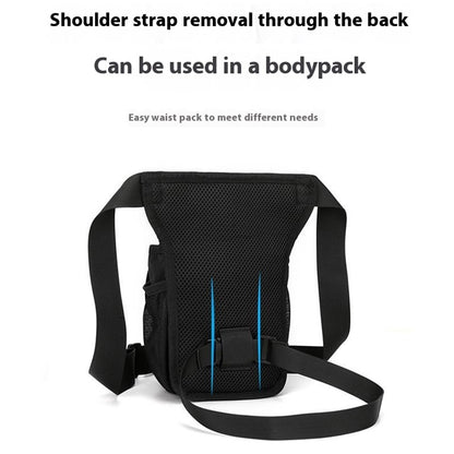 WEPOWER 2305 Outdoor Sports Men Waist Pack Crossbody Bag Nylon Cycling Leg Bag