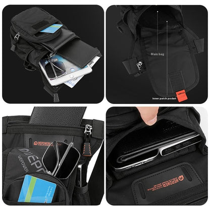 WEPOWER 2305 Outdoor Sports Men Waist Pack Crossbody Bag Nylon Cycling Leg Bag