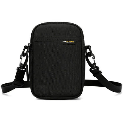 WEPOWER 2151 Casual Crossbody Bag Nylon Waist Pack Lightweight Phone Pouch Single Shoulder Bag