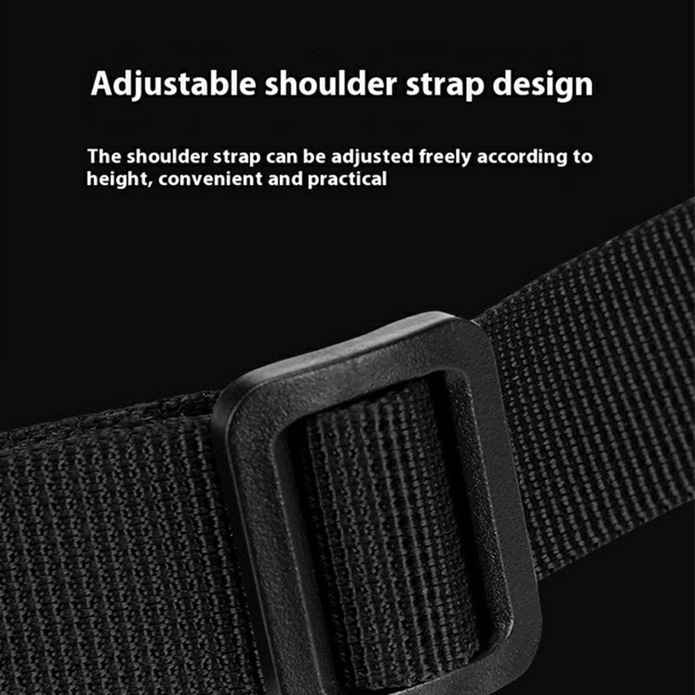 WEPOWER 2151 Casual Crossbody Bag Nylon Waist Pack Lightweight Phone Pouch Single Shoulder Bag