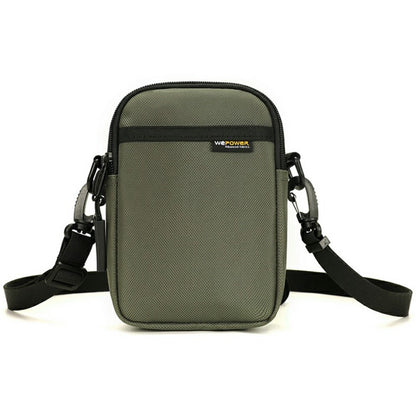 WEPOWER 2151 Casual Crossbody Bag Nylon Waist Pack Lightweight Phone Pouch Single Shoulder Bag