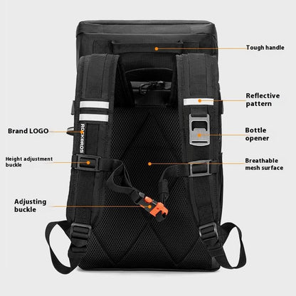 ROCKBROS 3017002101 / H37 Multifunctional Cycling Backpack Two-Layer Detachable Outdoor Insulated Storage Bag