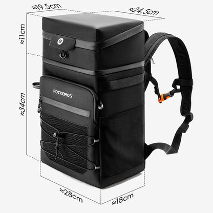 ROCKBROS 3017002101 / H37 Multifunctional Cycling Backpack Two-Layer Detachable Outdoor Insulated Storage Bag