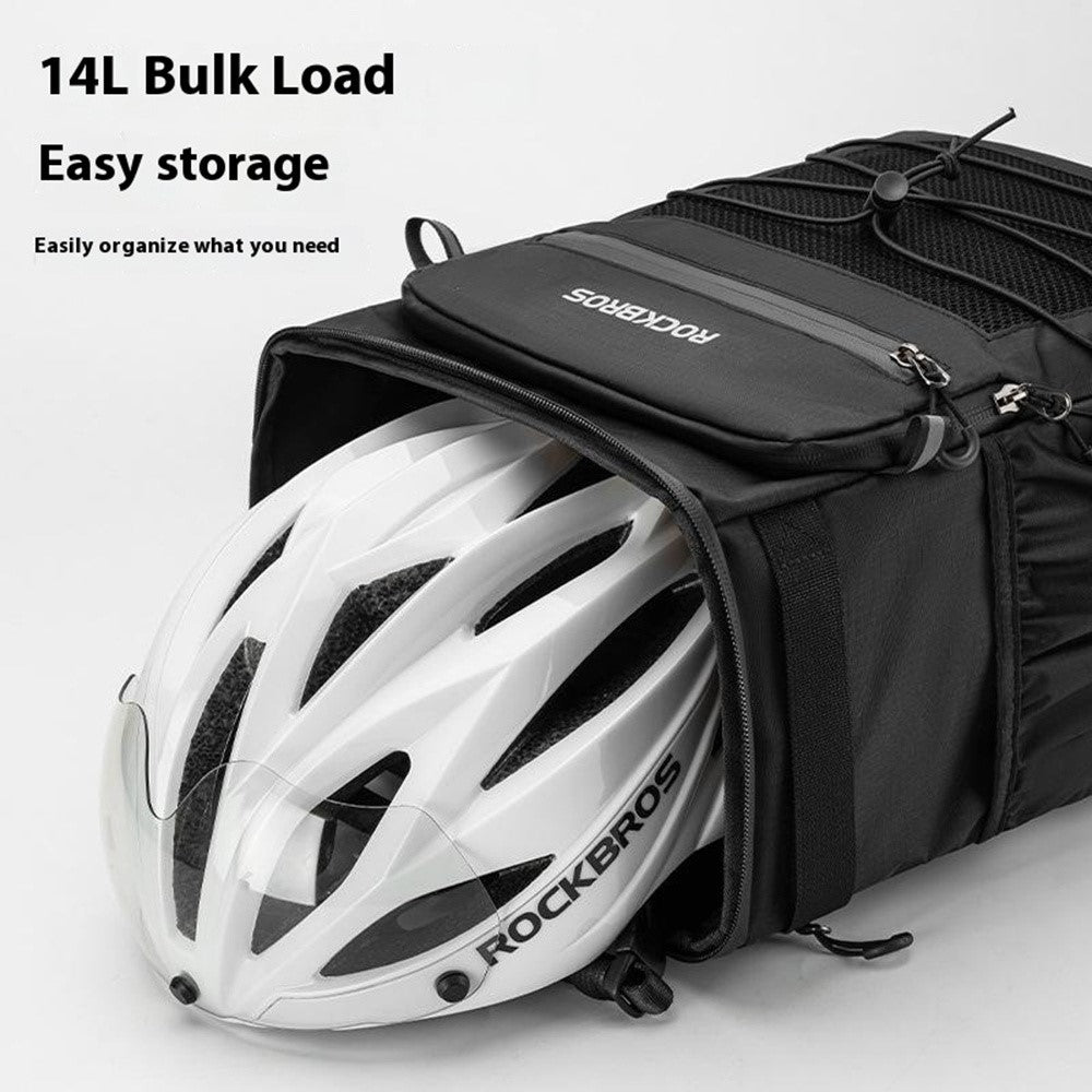 ROCKBROS 3017002101 / H37 Multifunctional Cycling Backpack Two-Layer Detachable Outdoor Insulated Storage Bag