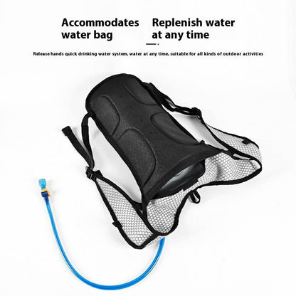 ESLNF Outdoor Sports Hydration Backpack Oxford Fabric Water Bladder Carrier for Hiking Cycling (Without Hydration Bladder)