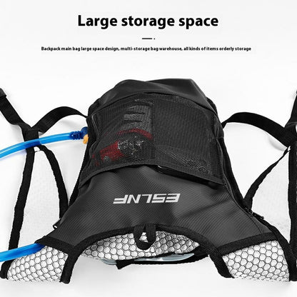 ESLNF Outdoor Sports Hydration Backpack Oxford Fabric Water Bladder Carrier for Hiking Cycling (Without Hydration Bladder)