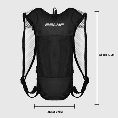 ESLNF Outdoor Sports Hydration Backpack Oxford Fabric Water Bladder Carrier for Hiking Cycling (Without Hydration Bladder)