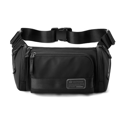 WEPOWER 1863 Outdoor Sports Waist Bag for Men Waterproof Multifunctional Crossbody Pack with Quick Release Buckle