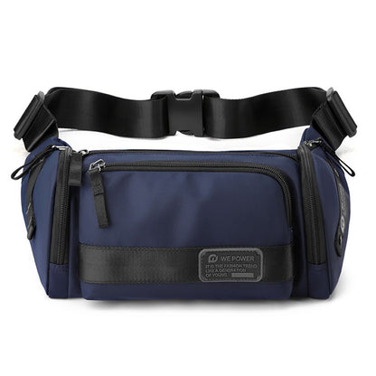 WEPOWER 1863 Outdoor Sports Waist Bag for Men Waterproof Multifunctional Crossbody Pack with Quick Release Buckle