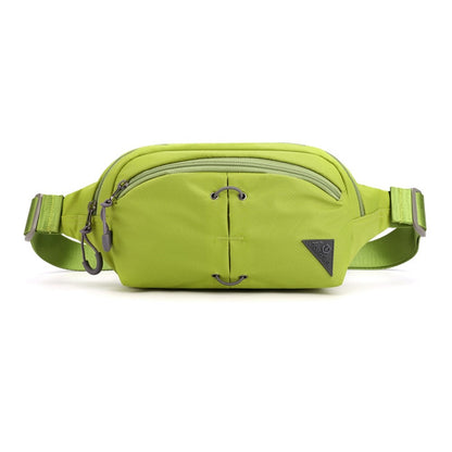 TOUGH SLHS Outdoor Sports Waist Bag Waterproof Nylon Chest Crossbody Bag Cycling Fanny Pack