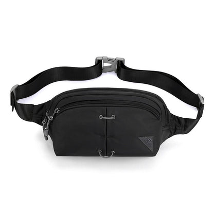 TOUGH SLHS Outdoor Sports Waist Bag Waterproof Nylon Chest Crossbody Bag Cycling Fanny Pack