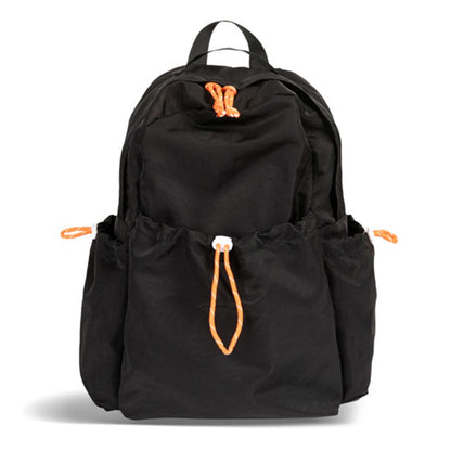 NL1116 Lightweight Nylon Backpack for Students Solid Color Outdoor Sports Waterproof Rucksack