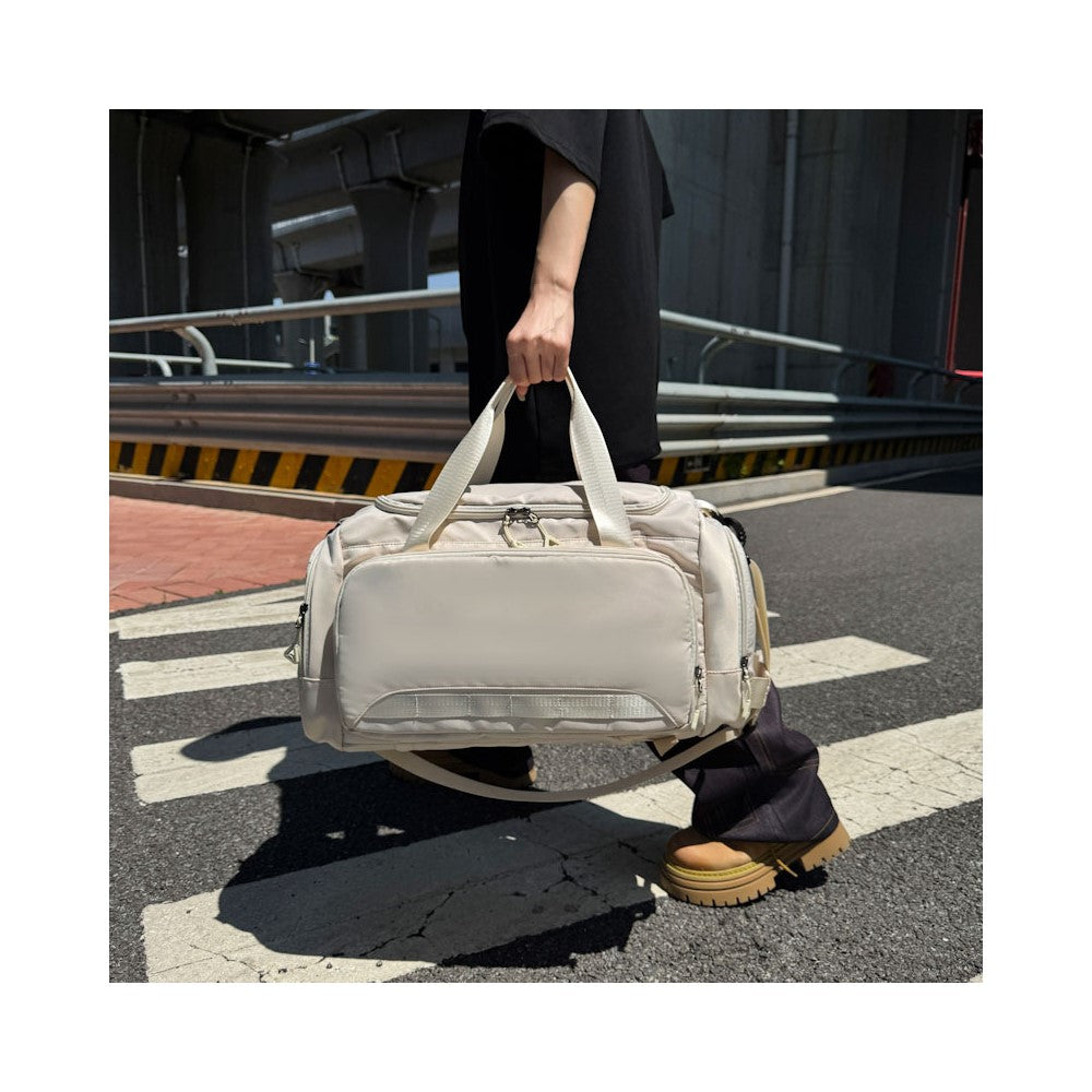 Travel Handbag Oxford Fabric Large Capacity Gym Bag with Shoe Compartment Maternity Hospital Bag