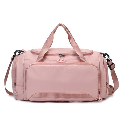 Travel Handbag Oxford Fabric Large Capacity Gym Bag with Shoe Compartment Maternity Hospital Bag