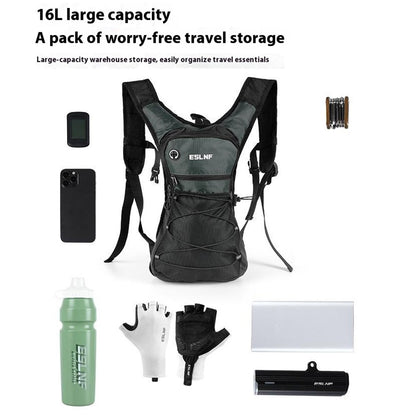 ESLNF Outdoor Cycling Hiking Backpack Waterproof Large Capacity Hydration Pack