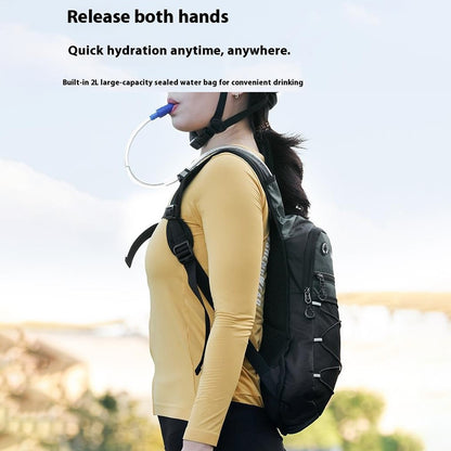 ESLNF Outdoor Cycling Hiking Backpack Waterproof Large Capacity Hydration Pack