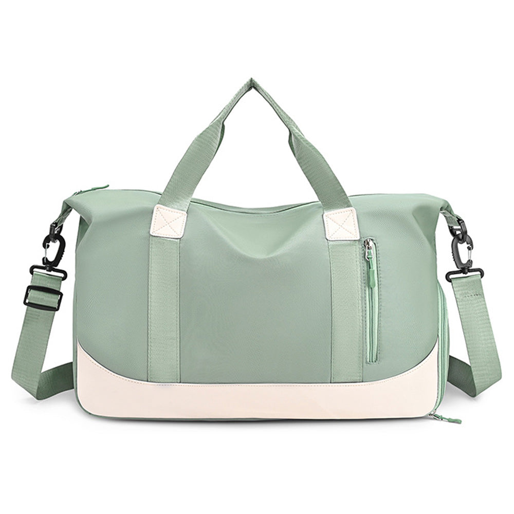 Gym Bag 20-35L Sports Duffle Bag with Shoe Compartment for Travel and Sports Carry-on Overnight Bag