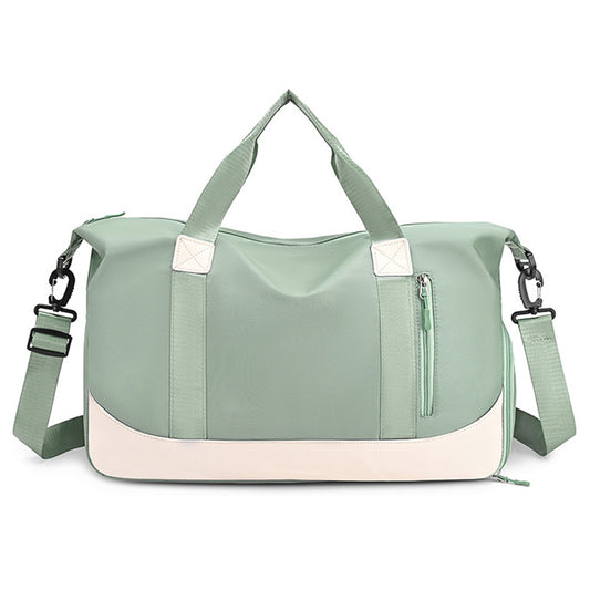 Gym Bag 20-35L Sports Duffle Bag with Shoe Compartment for Travel and Sports Carry-on Overnight Bag