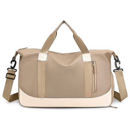 Gym Bag 20-35L Sports Duffle Bag with Shoe Compartment for Travel and Sports Carry-on Overnight Bag