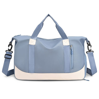 Gym Bag 20-35L Sports Duffle Bag with Shoe Compartment for Travel and Sports Carry-on Overnight Bag