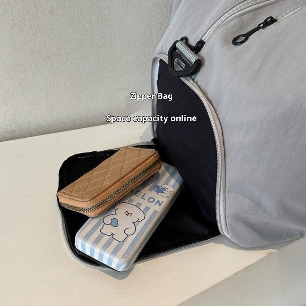 Sports Gym Bag Wet Dry Separation Yoga Bag Lightweight Short Trip Travel Bag Handheld Small Luggage Bag