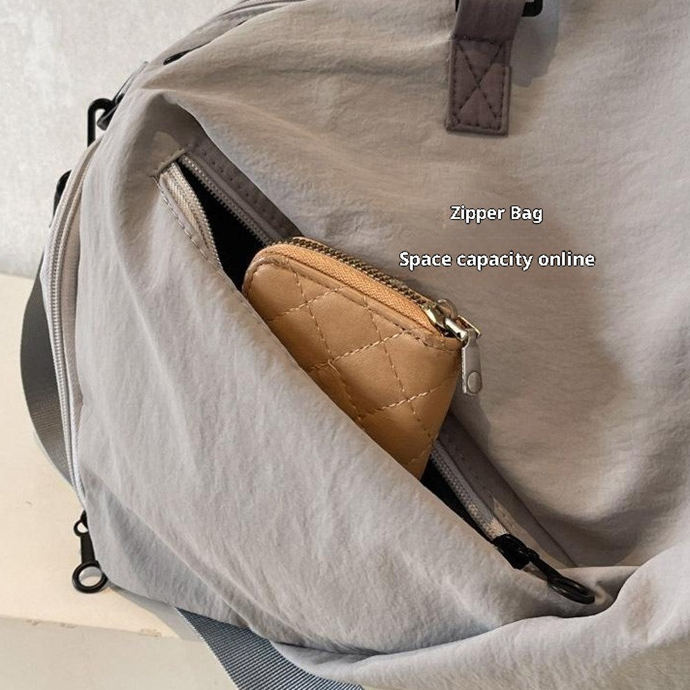 Sports Gym Bag Wet Dry Separation Yoga Bag Lightweight Short Trip Travel Bag Handheld Small Luggage Bag