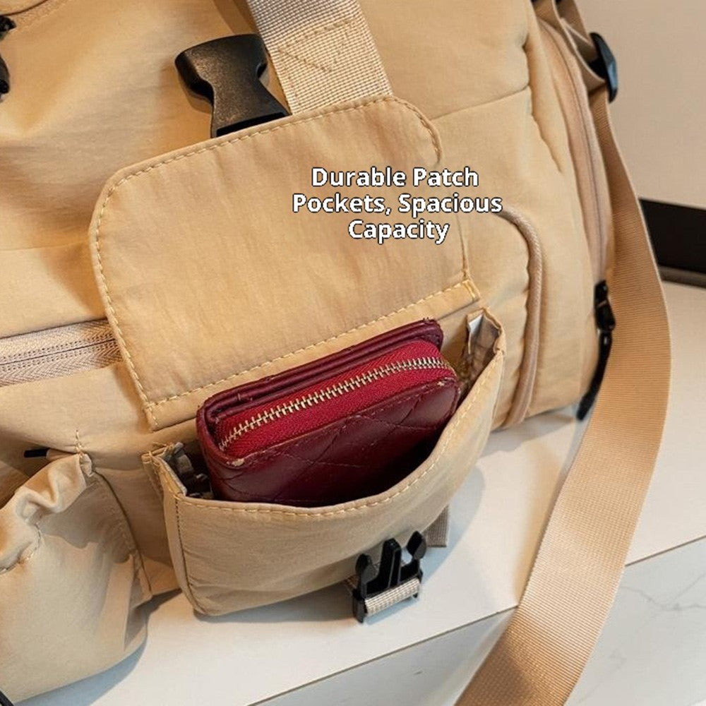 ZMN132 Multifunctional Waterproof Gym Sports Bag Wet Dry Separation Large Capacity Travel Handbag for Women