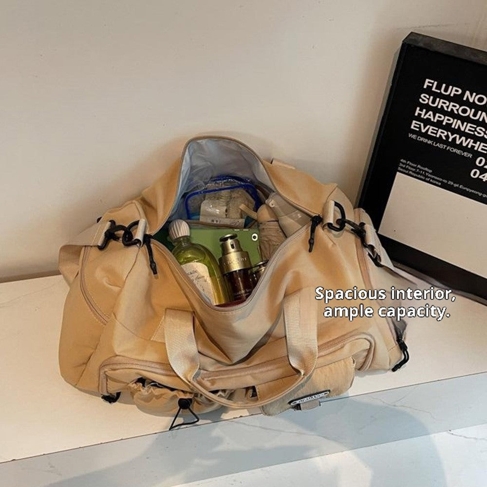 ZMN132 Multifunctional Waterproof Gym Sports Bag Wet Dry Separation Large Capacity Travel Handbag for Women