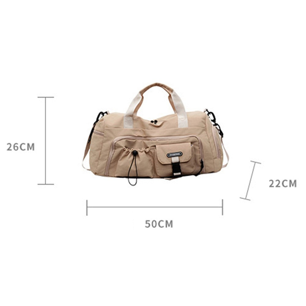 ZMN132 Multifunctional Waterproof Gym Sports Bag Wet Dry Separation Large Capacity Travel Handbag for Women