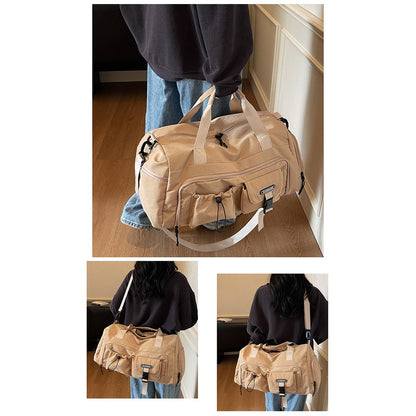 ZMN132 Multifunctional Waterproof Gym Sports Bag Wet Dry Separation Large Capacity Travel Handbag for Women