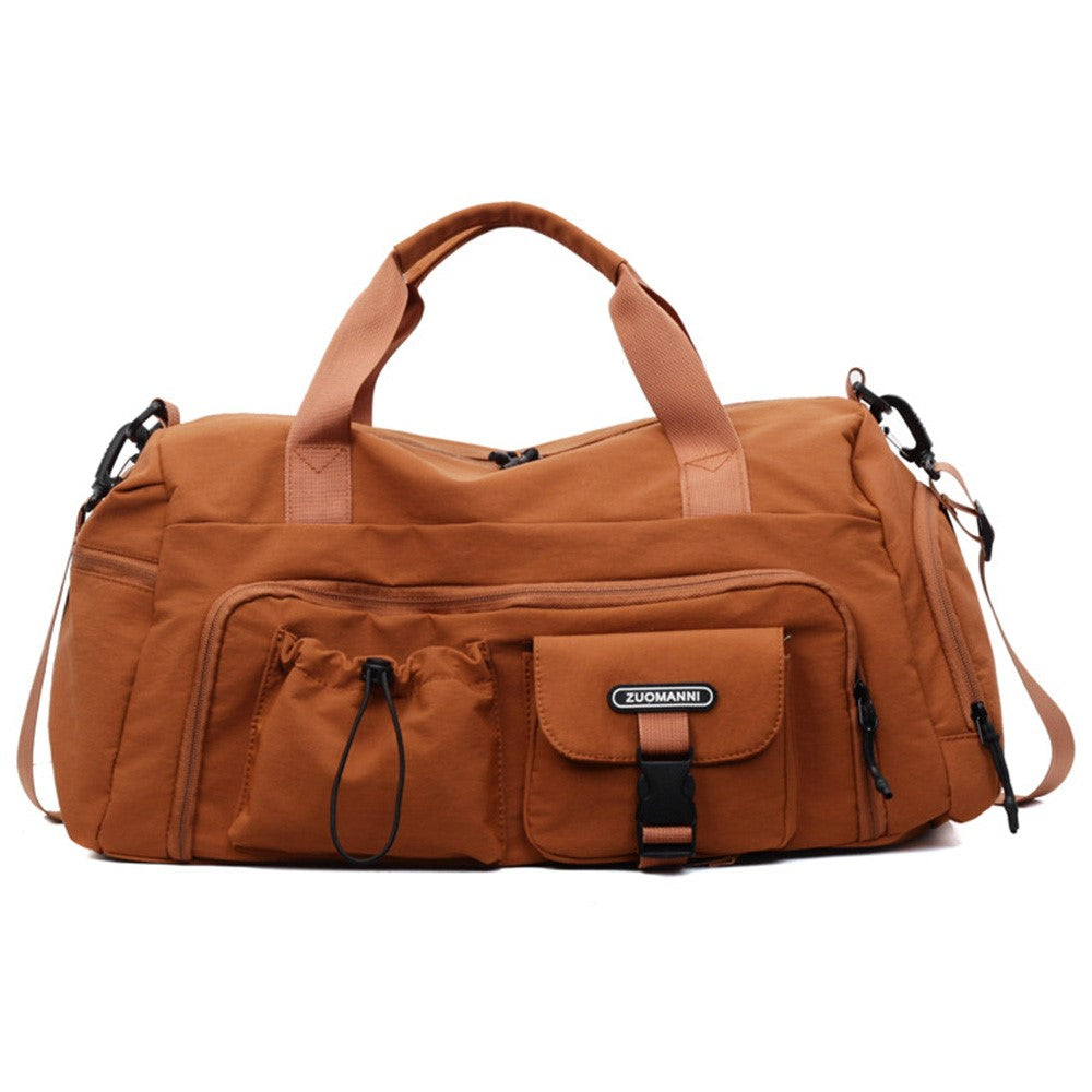 ZMN132 Multifunctional Waterproof Gym Sports Bag Wet Dry Separation Large Capacity Travel Handbag for Women