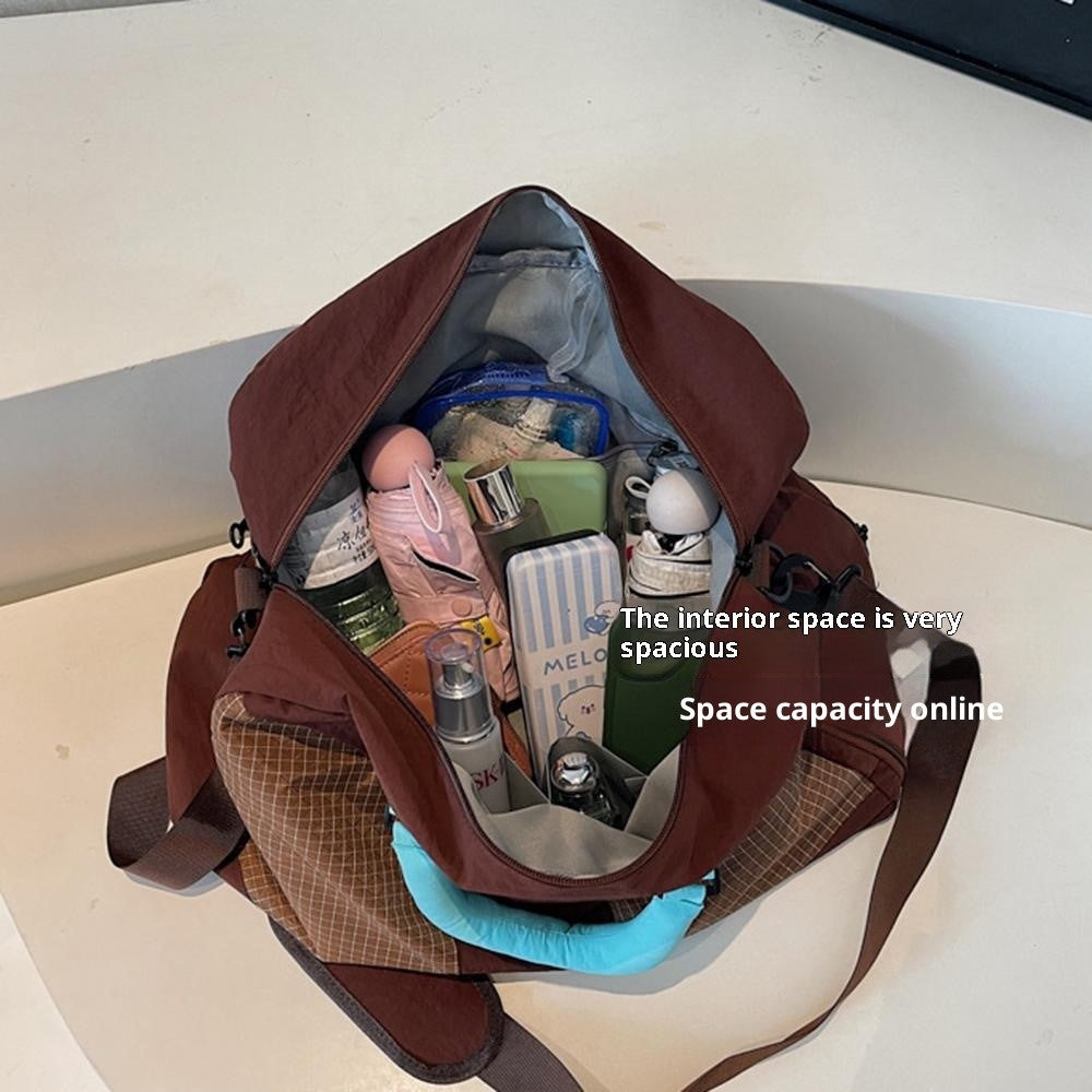 Fitness Bag Gym Swim Bag Dry Wet Separation Travel Duffel Shoulder Crossbody Luggage Bag for Women