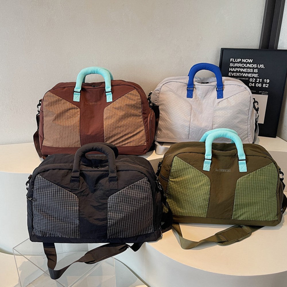 Fitness Bag Gym Swim Bag Dry Wet Separation Travel Duffel Shoulder Crossbody Luggage Bag for Women