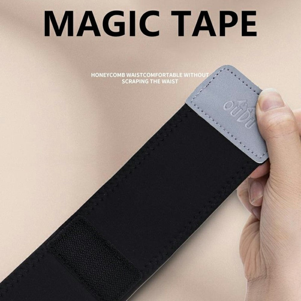 OUDO Thin Invisible Waist Belt Running Fanny Pack with 330ml Water Bottle - for Waist 60cm